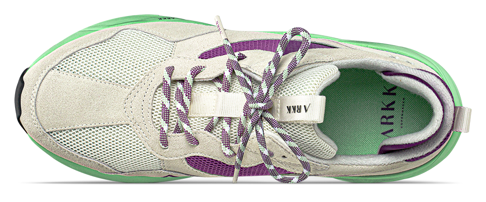 ARKK Collection Kanetyk Suede W13 | Off White Neo Mint | Women Kanetyk
